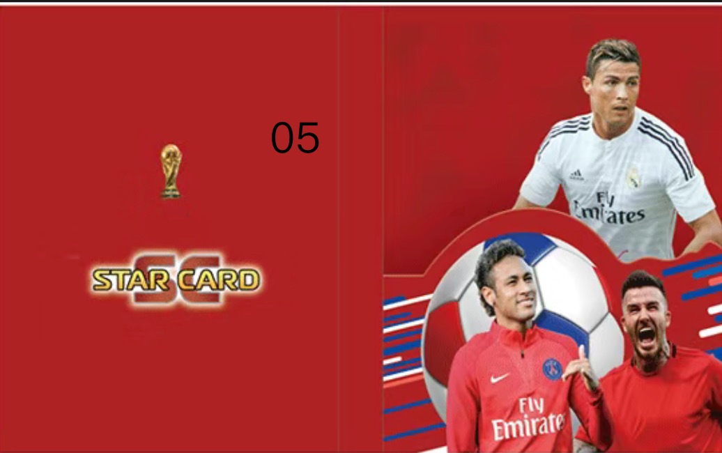 Sports - Trading Card Binder - 4-Pocket - Design 3D-05