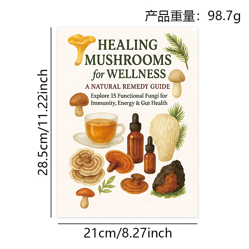 Find Your Fire and Wellness Guidebooks – 6 Options – Healing Mushrooms and Wellness Guide