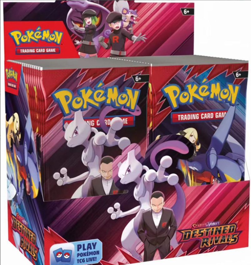 Pokemon Destined Rivals Trading Cards - 360 Cards - English Edition