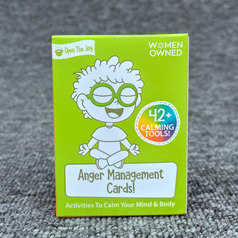 Anger Management Activity Cards - Green Box