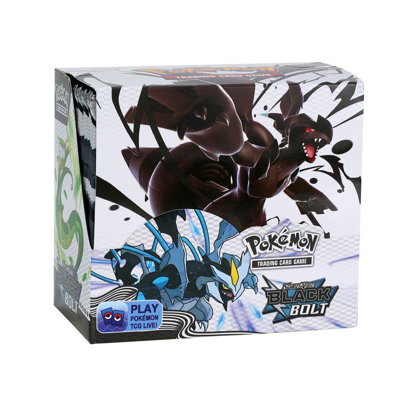 Pokemon Black Bolt Trading Cards - 360 Cards - English Edition