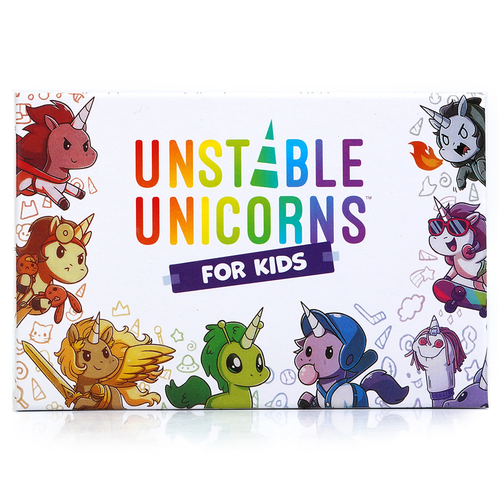Unstable Unicorns for Kids Card Game - English Edition