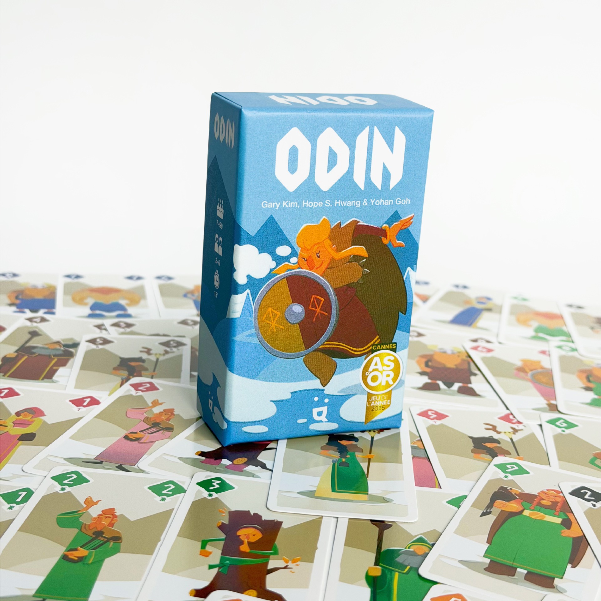 Odin Card Game - Multilingual Edition (Chinese, English, Spanish, Italian, German and Dutch)