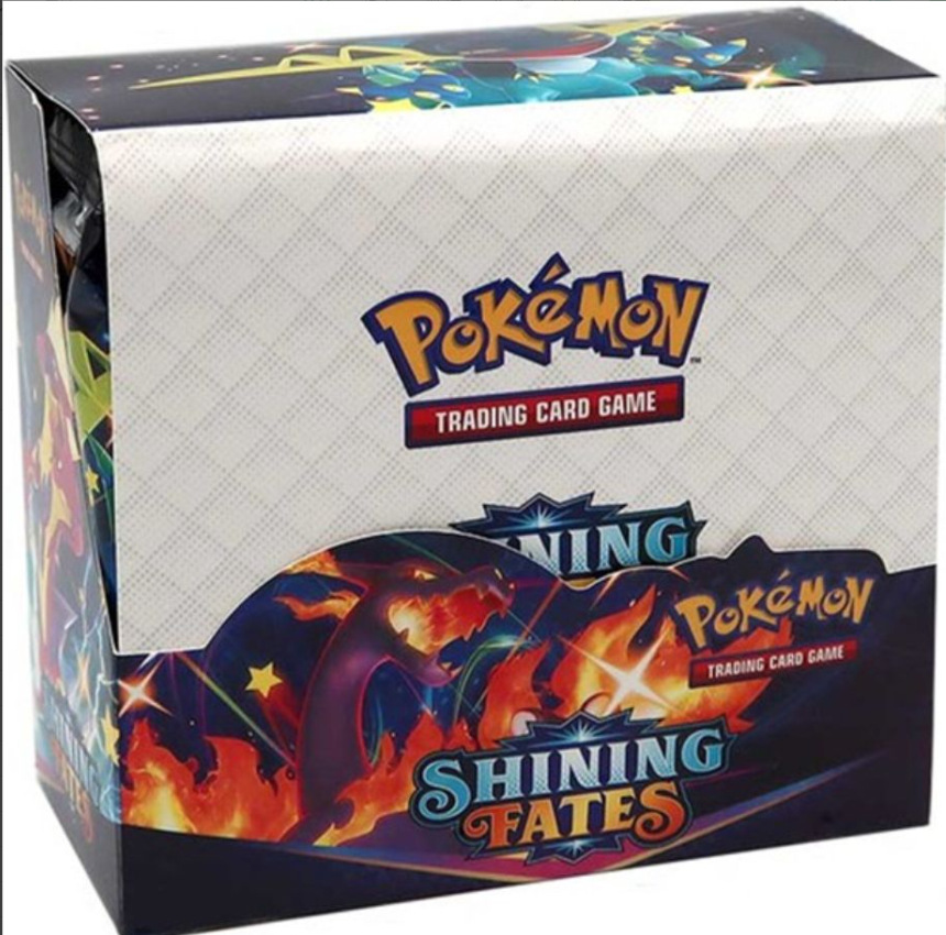 Pokemon Shining Fates Trading Cards - 360 Cards - English Edition