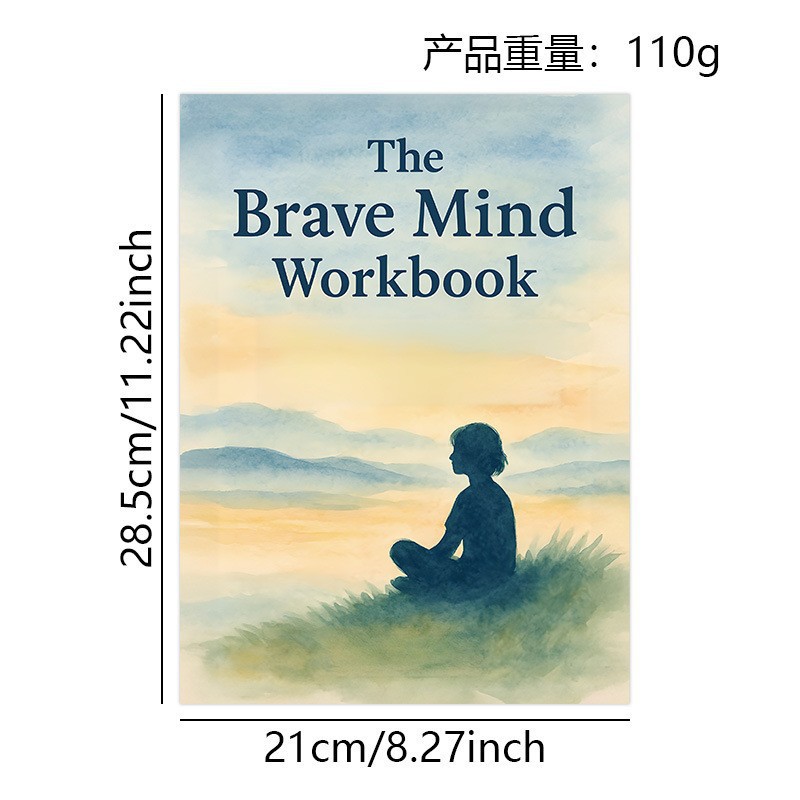 Assorted Guided Planners, Journals and Wellness Workbooks – 74 Options – Brave Minds Workbook