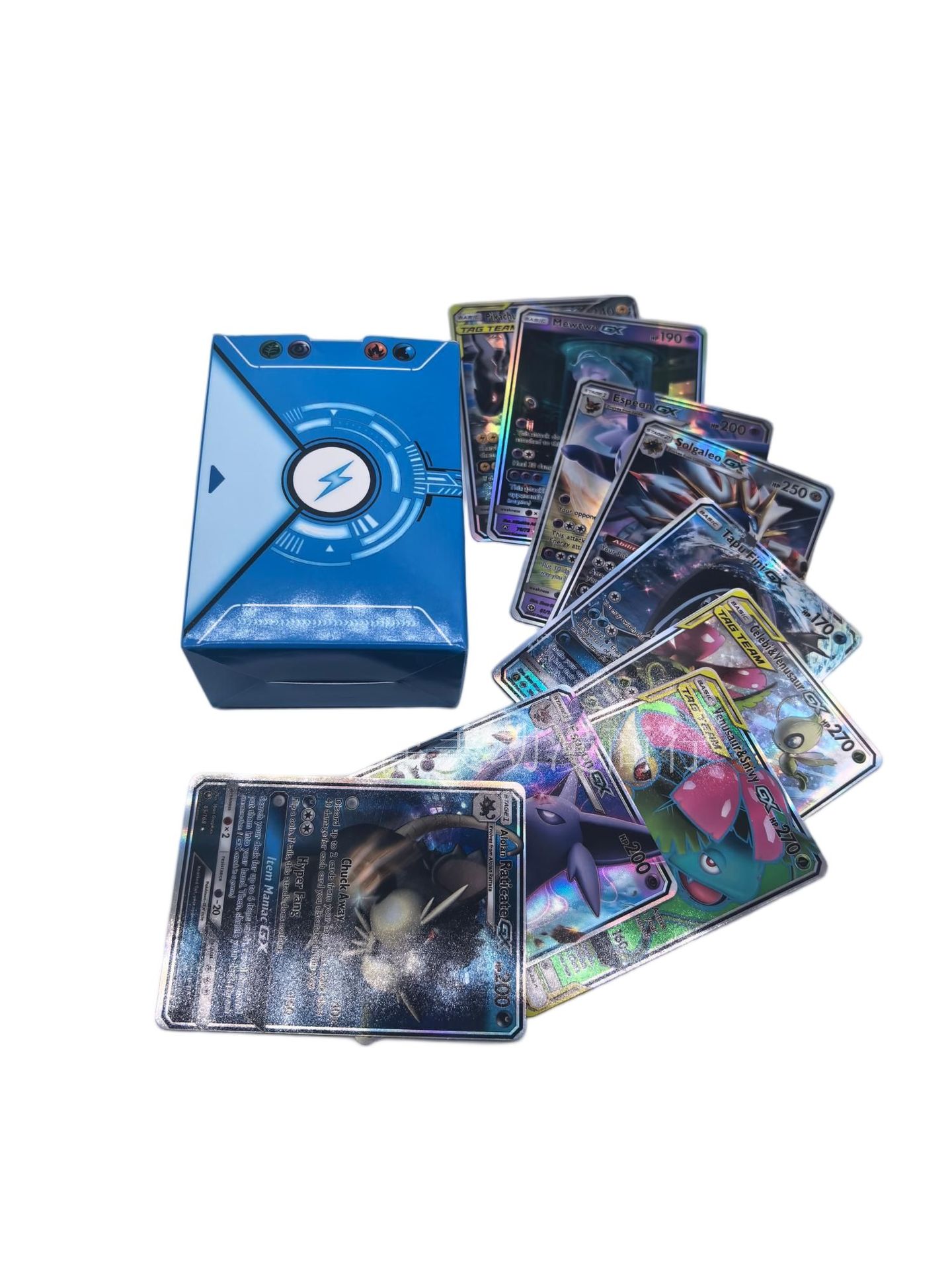 Pokemon GX Foil Trading Cards - 100 Cards - English Edition