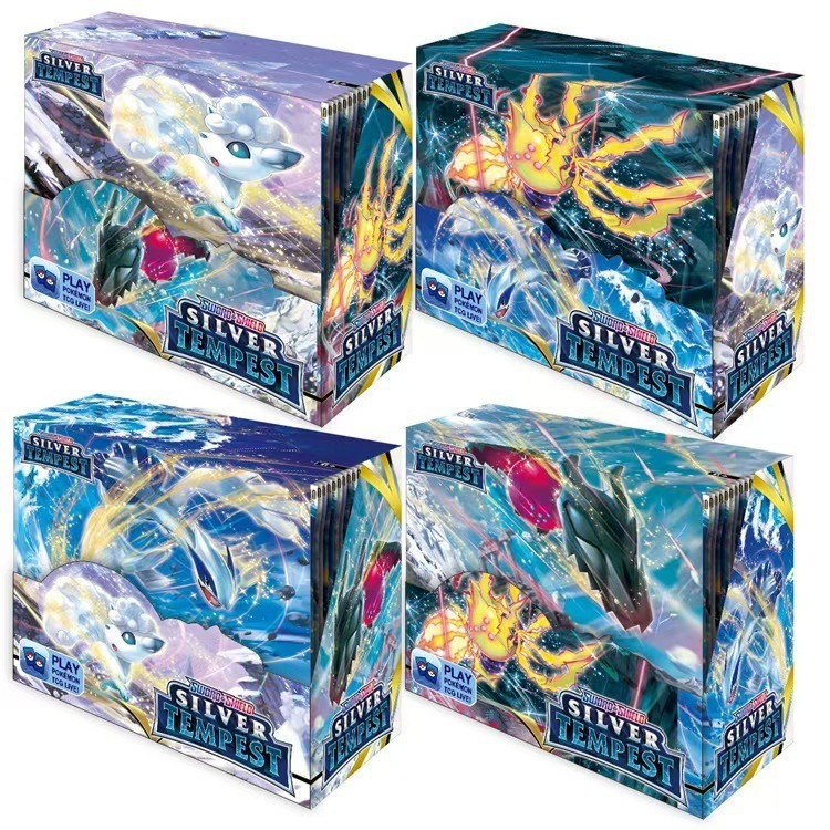 Pokemon Silver Tempest Trading Cards - 360 Cards - English Edition