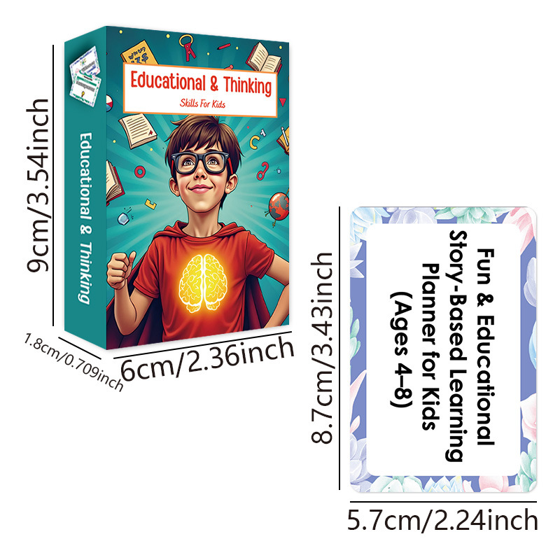 Educational and Thinking Skills Cards for Kids product view 2