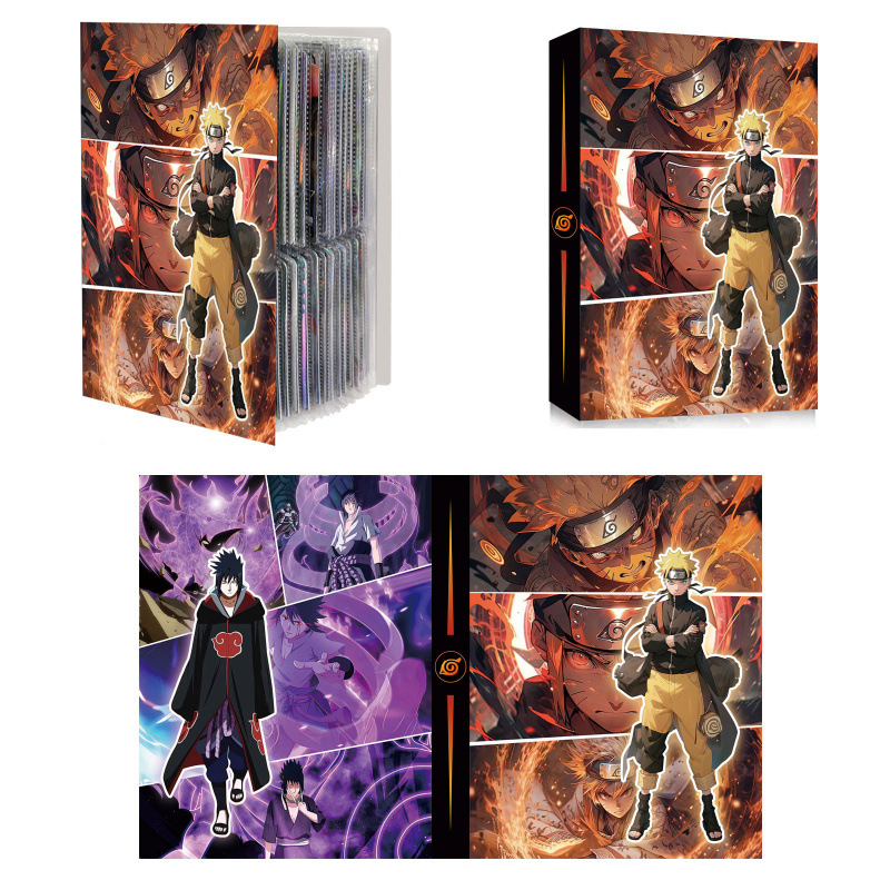 Naruto - Trading Card Binder - 4-Pocket - Design 11