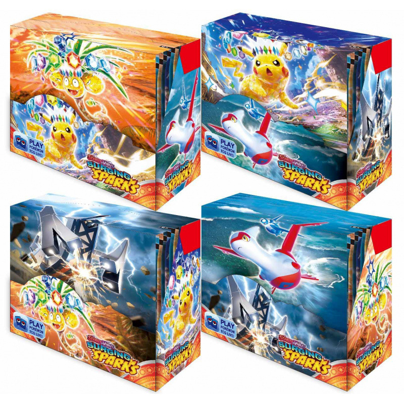 Pokemon Surging Sparks Trading Cards - 360 Cards - English Edition