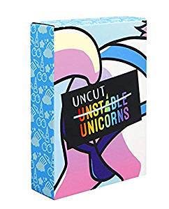 Unstable Unicorns Uncut Edition Card Game - English Edition