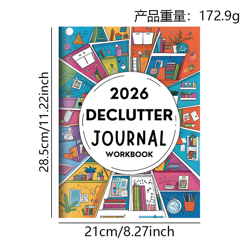 Assorted Guided Planners, Journals and Wellness Workbooks – 74 Options – 2026 Declutter Journal