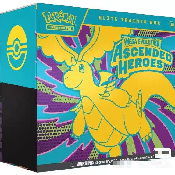 Pokemon Ascended Heroes Trading Cards - Elite Trainer Box