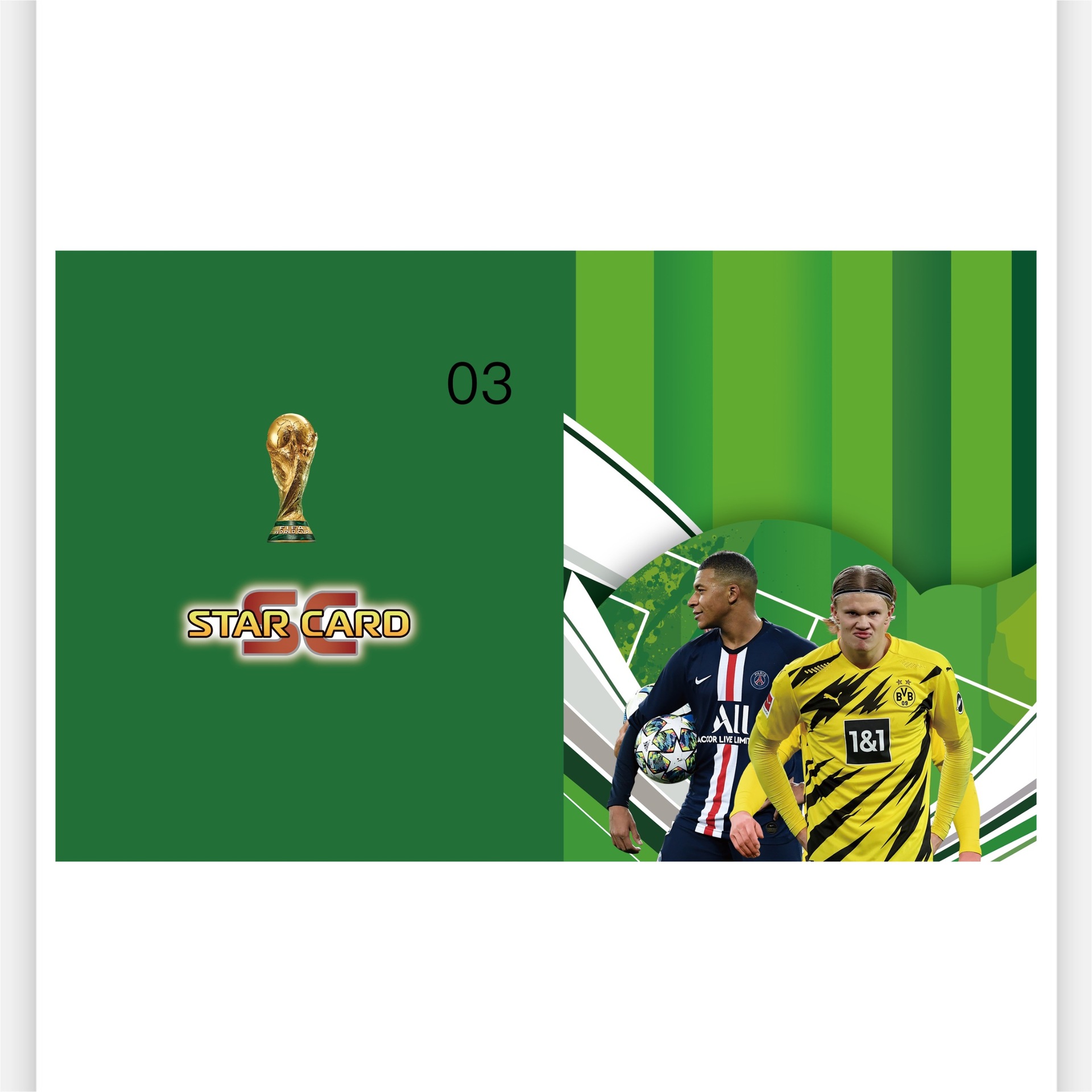 Sports - Trading Card Binder - 4-Pocket - Design 3D-07