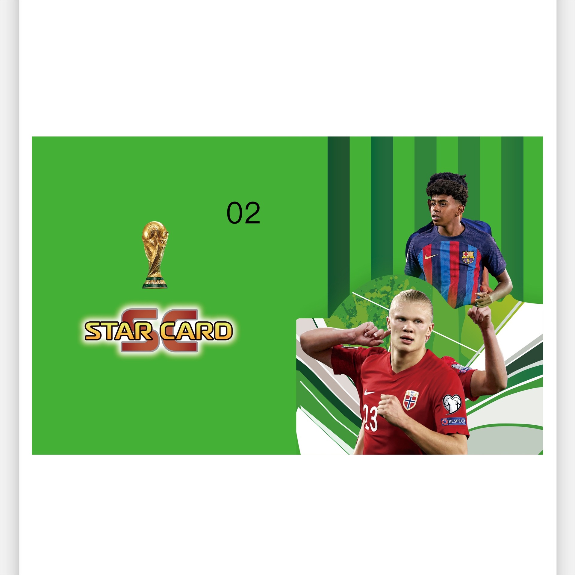 Sports - Trading Card Binder - 4-Pocket - Design 3D-08