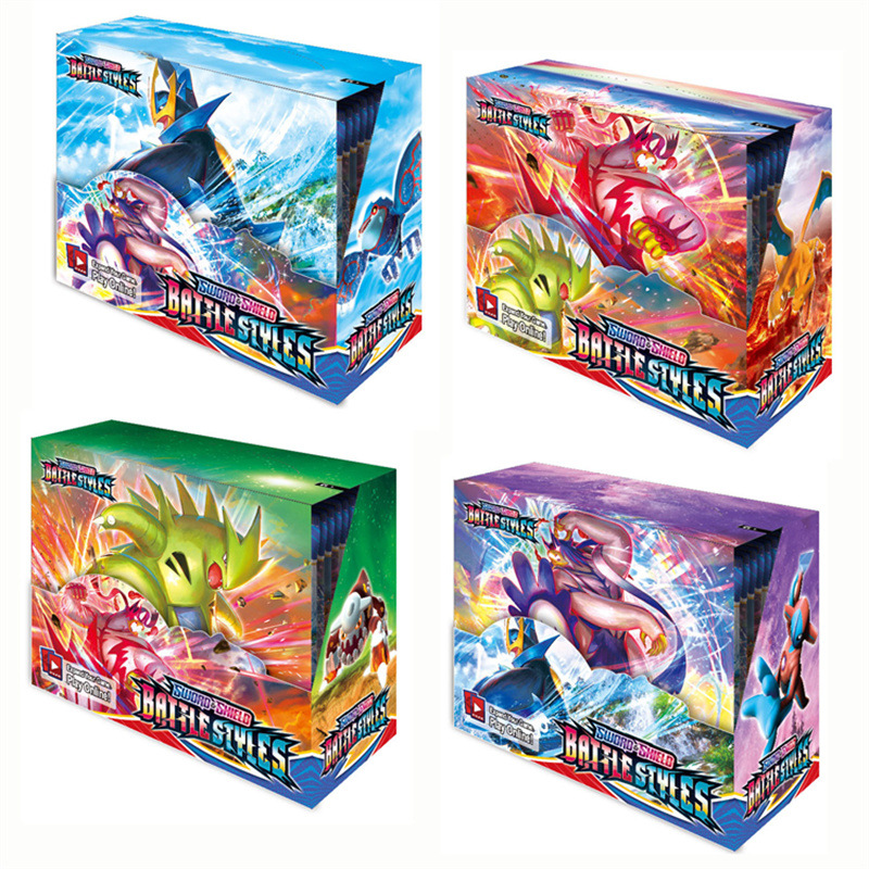 Pokemon Battle Styles Trading Cards - 360 Cards - English Edition