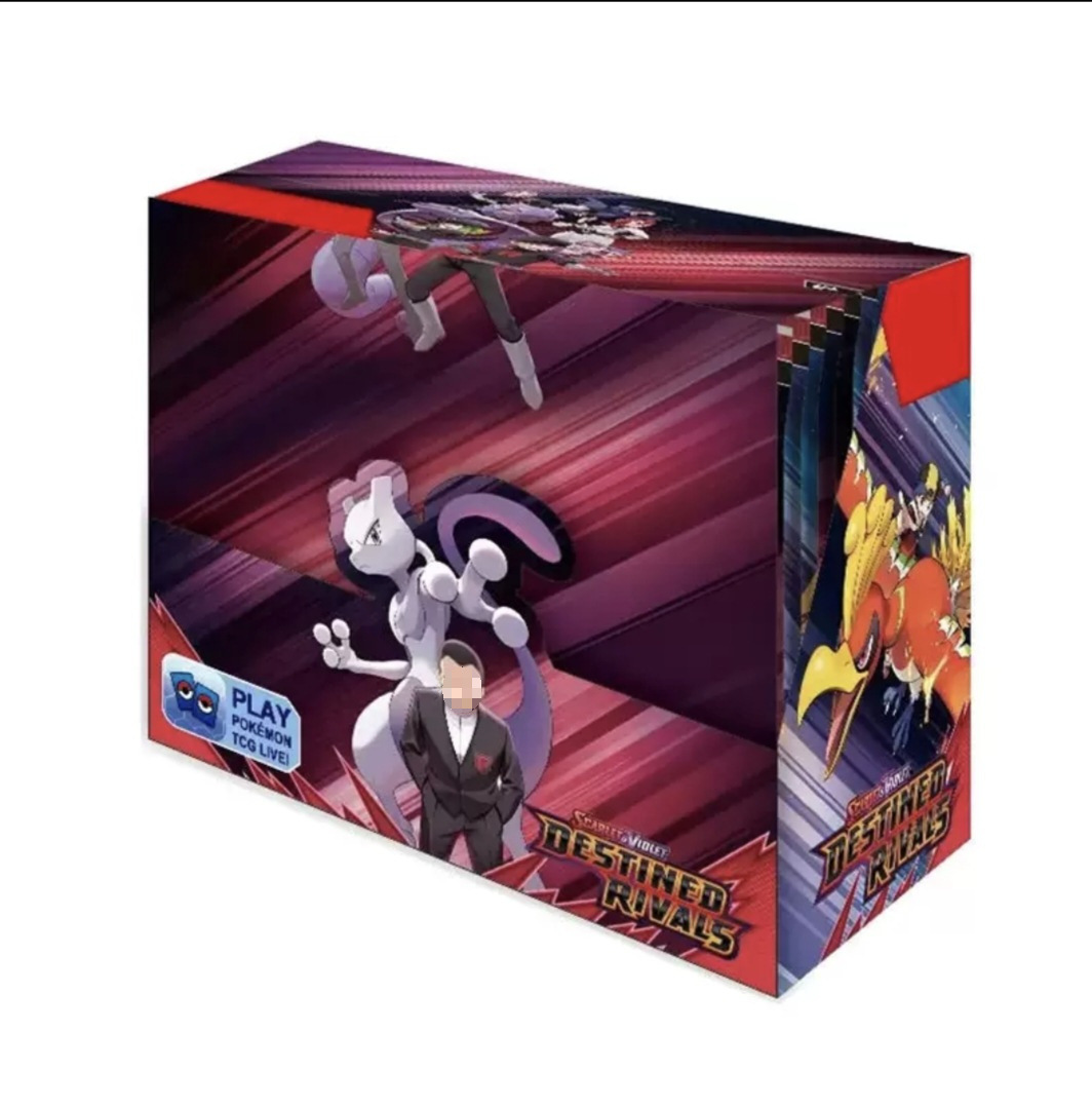 Pokemon Destined Rivals Trading Cards - 360 Cards - English Edition