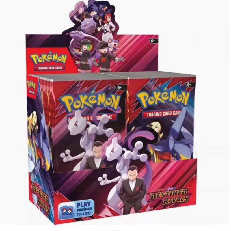 Pokemon Destined Rivals Trading Cards - 360 Cards - English Edition