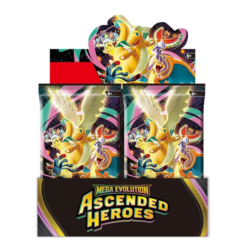 Pokemon Ascended Heroes Trading Cards - 360 Cards - English Edition