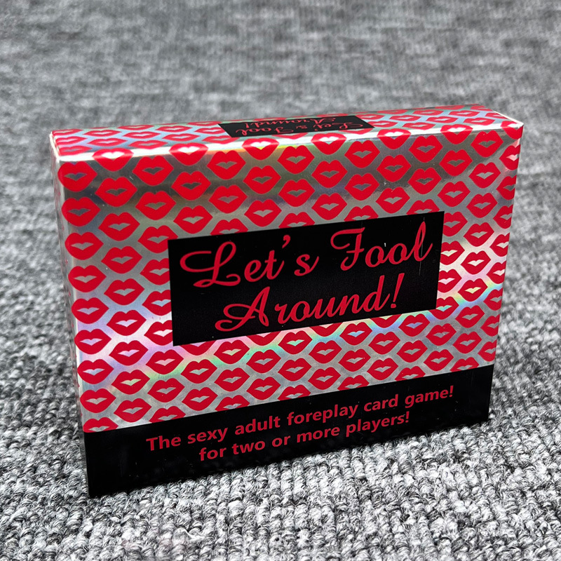 Let's Fool Around Couples Card Game