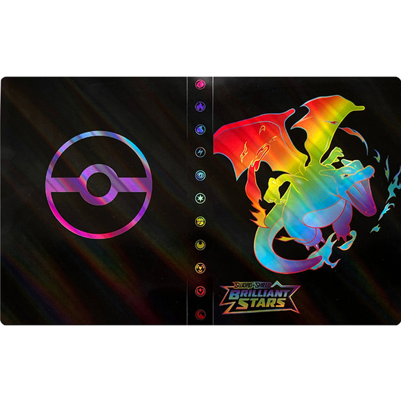 Pokemon - Trading Card Binder - 4-Pocket - Holographic - Design Y-21