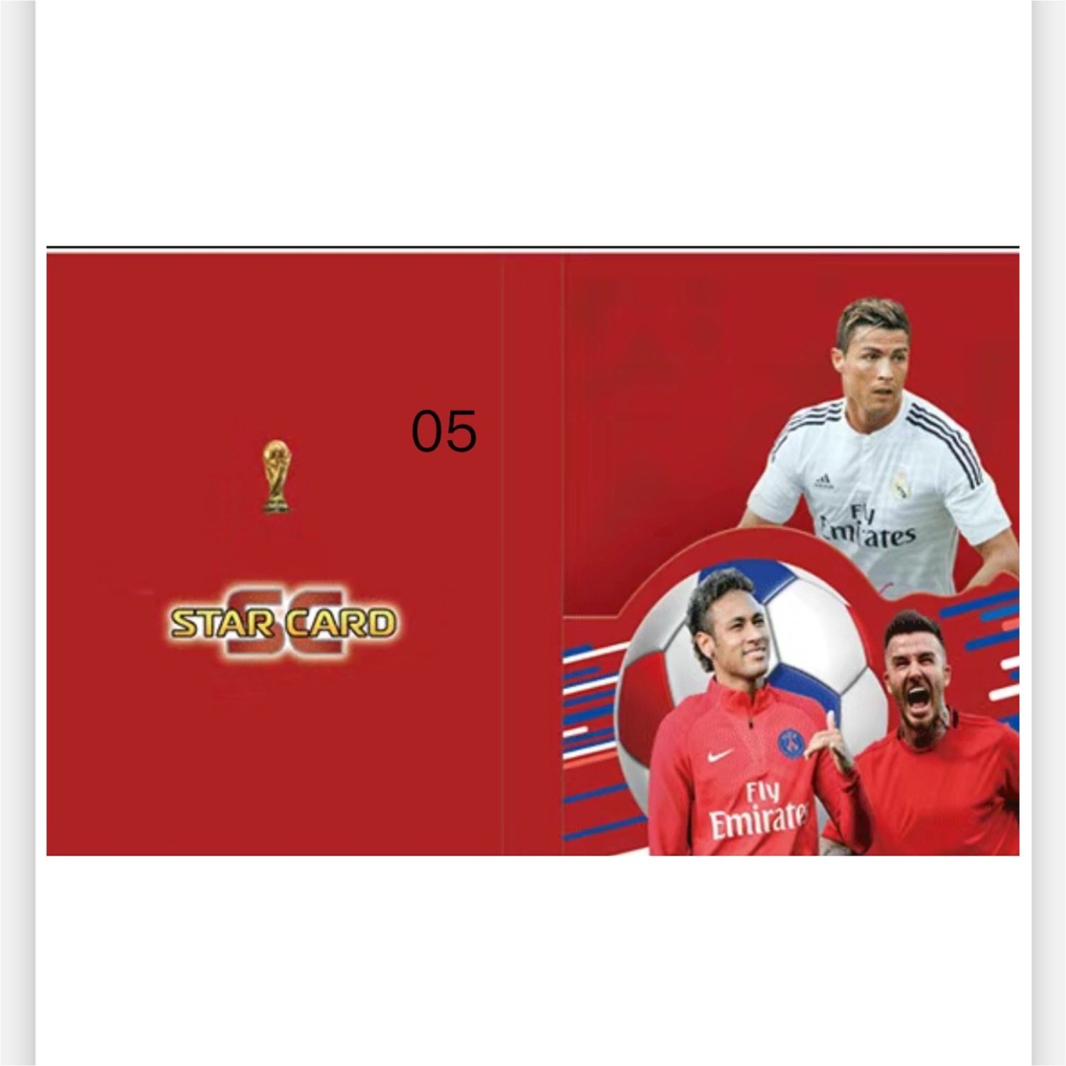 Sports - Trading Card Binder - 9-Pocket - Design 3D-05