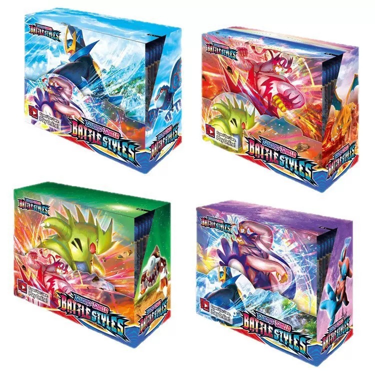 Pokemon Battle Styles Trading Cards - 360 Cards