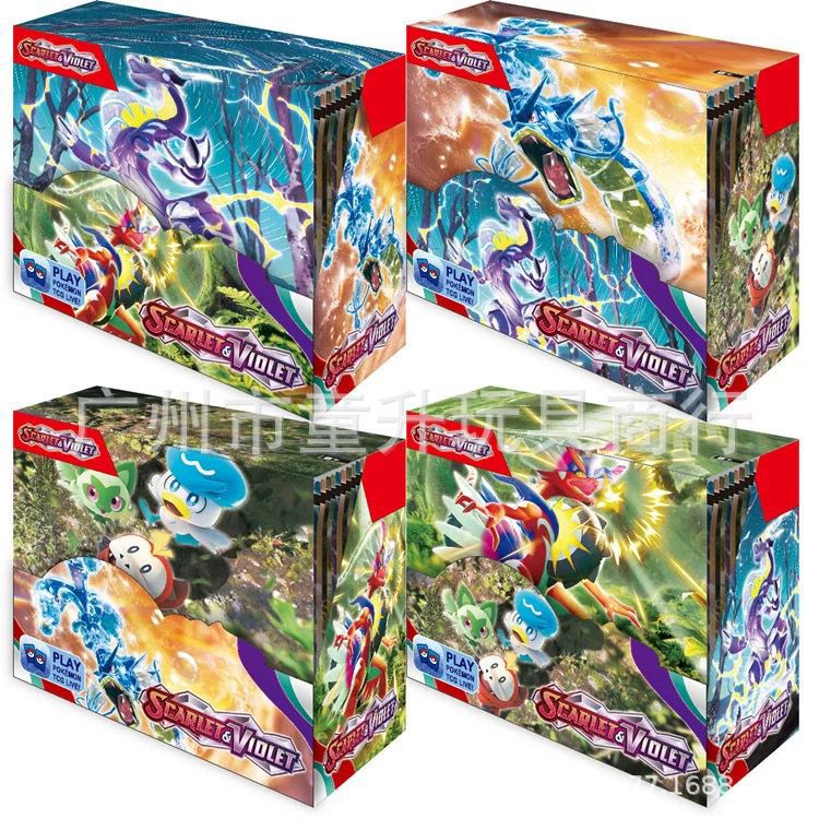 Pokemon Scarlet & Violet Trading Cards - 360 Cards - English Edition